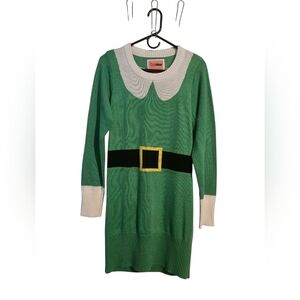 TIPSY ELVES Woman's elf sweater dress size L